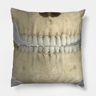 Totenkopf Gebiss Pillow