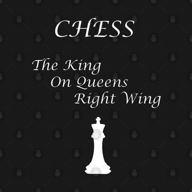 Chess Slogan - The King by The Black Panther