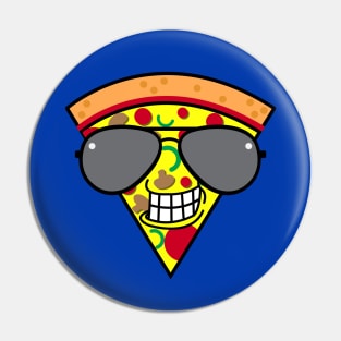 Cool Dude Pizza Character Pin