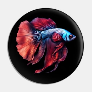 Siamese fighting fish Pin