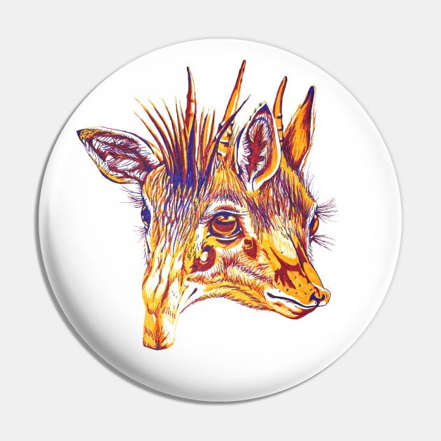 Conjoined Dik Dik Pin by RaLiz