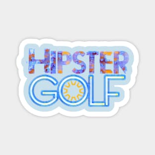 Hipster Golf Utah Magnet