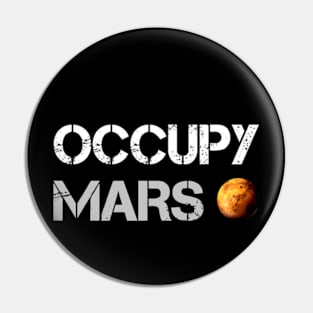 Go to Mars Pin