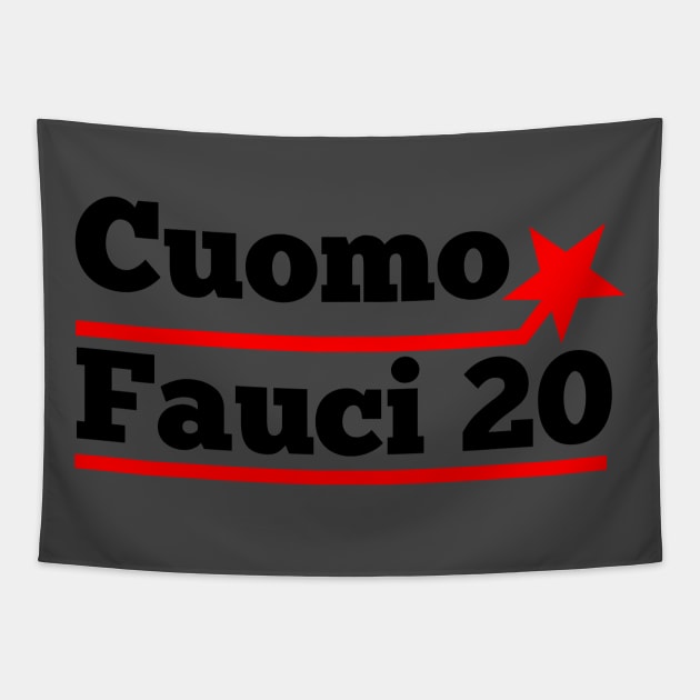 Cuomo Fauci 20 Tapestry by Mima_SY
