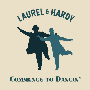 Laurel & Hardy - Commence to Dancin' (Single - V1) T-Shirt