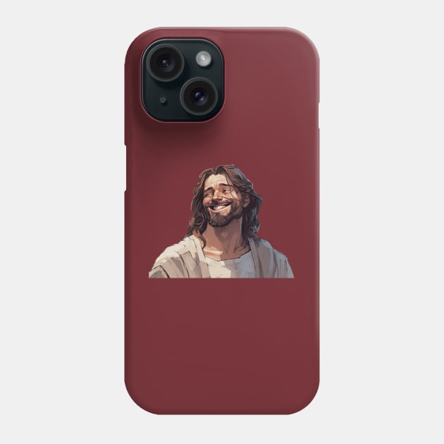 Sarcastic Jesus Phone Case by obstinator