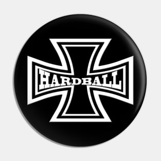 Iron Cross Hardball Motorcycle Pin