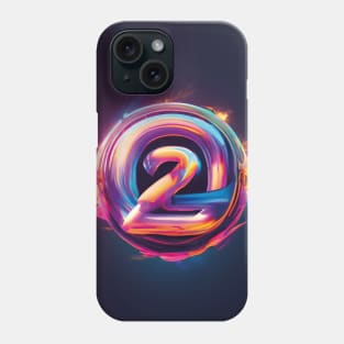 Vibrant Graffiti Logo Phone Case