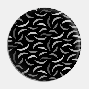 Black and white leaves pattern Pin