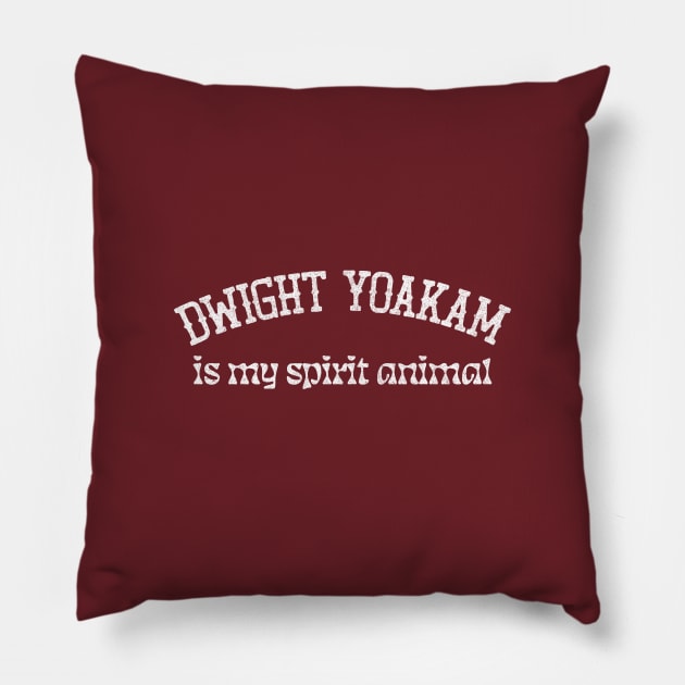 Dwight Yoakam Is My Spirit Animal Pillow by DankFutura