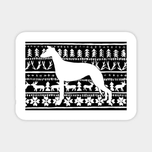 Fairisle Whippet Magnet