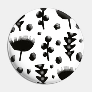 Black garden Pin