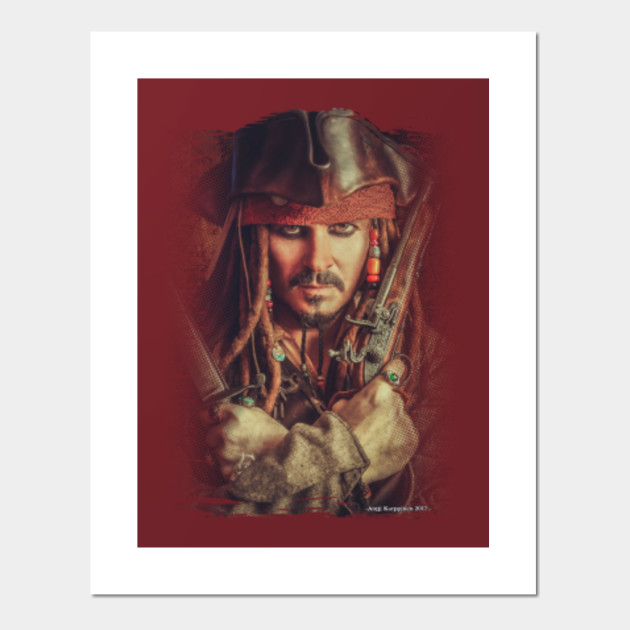 PIRATES OF THE CARIBBEAN JACK SPARROW JOHNNY DEPP WALL ART POSTER A1 -A5 SIZES