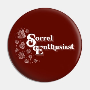 Sorrel Enthusiast Pin