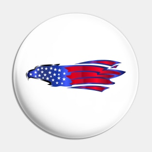 USA Eagle Pin