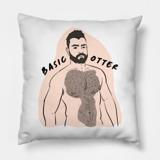 Basic Otter Design Pillow