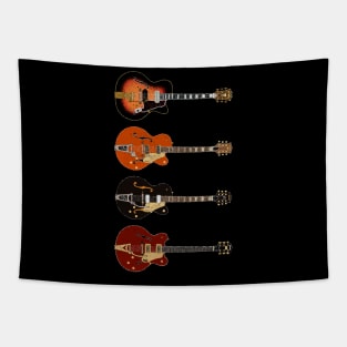 Chet Atkins Iconic Guitars Tapestry