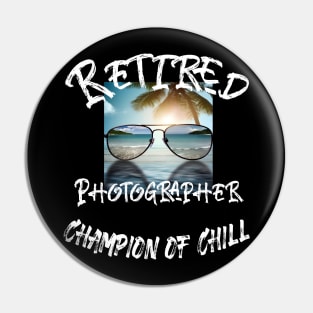 Retirement T-shirts Pin