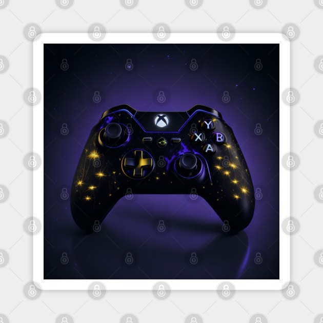 Galaxy Xbox Controller Magnet by The Print Palace