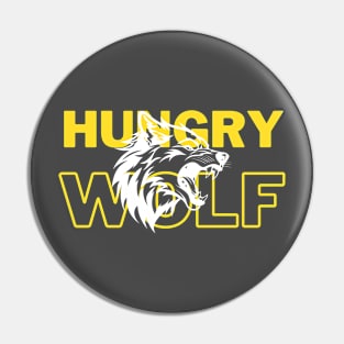 Hungry wolf Pin