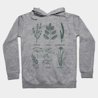 Herb Botanical Gardening T-shirt, Herbs T-shirt, Gardening Gift
