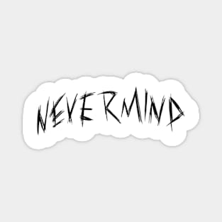 "Nevermind" Jimin tattoo Magnet