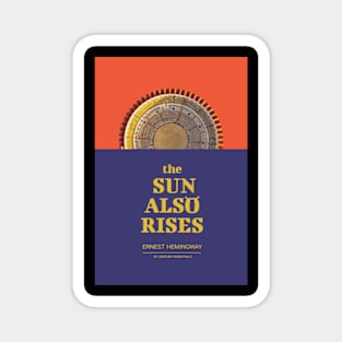 Hemingway Book The Sun Also Rises Magnet