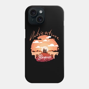 A New Adventure Begins Phone Case