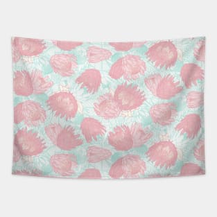 Pastels King Protea Tapestry