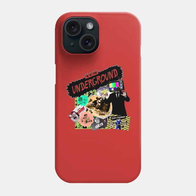 TCM Underground Phone Case by Exploitation-Vocation