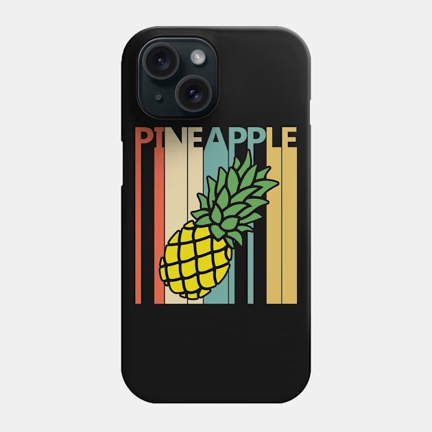 Vintage Pineapple Phone Case by GWENT