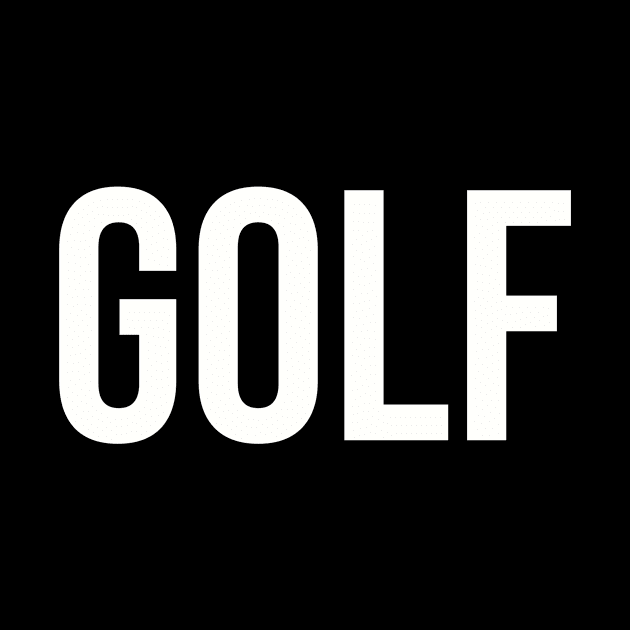 Golf by TotallyTubularTees