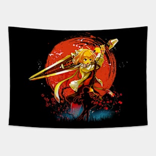 SoulForged Chronicles Stella's Quest - Game T-Shirt Tapestry