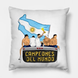 vamo vamo campeones Pillow