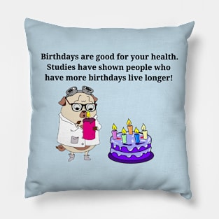 Birthday theory Pillow