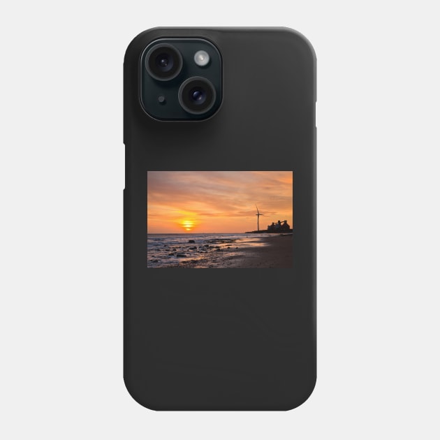 Silhouettes against a dawn sky Phone Case by Violaman