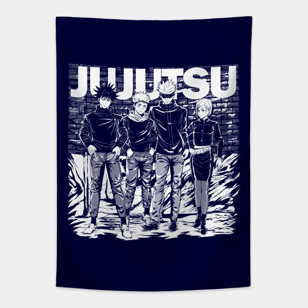 The Punks of Jujutsu (Version 3) Tapestry by manoystee