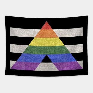 Lgbt gay pride ally flag lgbt ally Tapestry