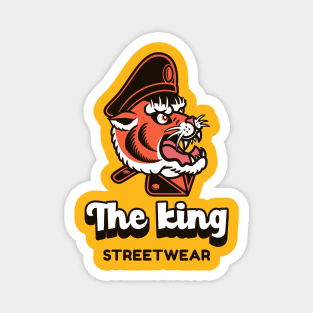 The King streewear Magnet