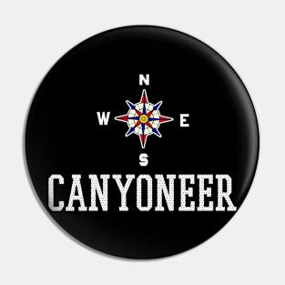 canyoneer t shirt Pin