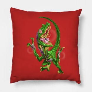 Flower Raptor Pillow