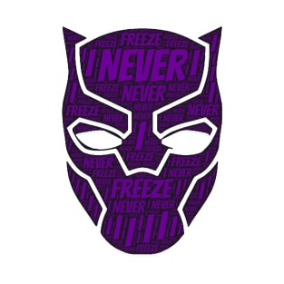 I never Freeze Superhero Panther shirt T-Shirt