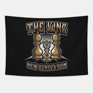 The King New Generation Chess Tapestry