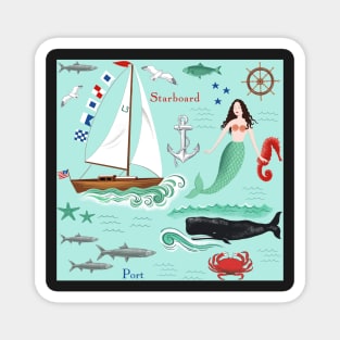 Sail Away Magnet