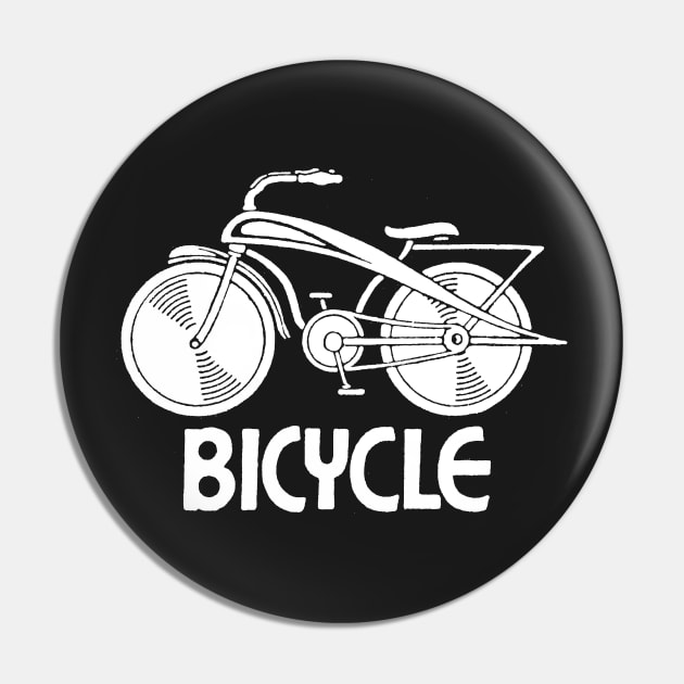 Retro Bicycle Pin by artbitz