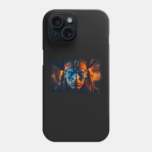 American Indian, Portraits of War 007 Phone Case