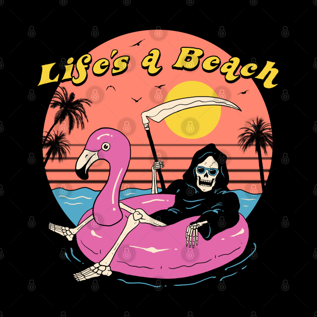 Life's a Beach! by Vincent Trinidad Art