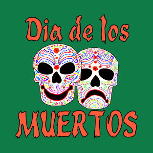 Dia de los Muertos Sugar Skulls T-Shirt