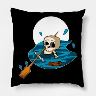 Skull Ship Pillow