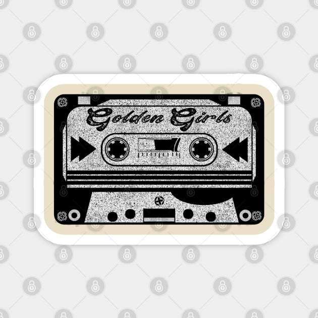 golden girls cassette Magnet by LDR PROJECT